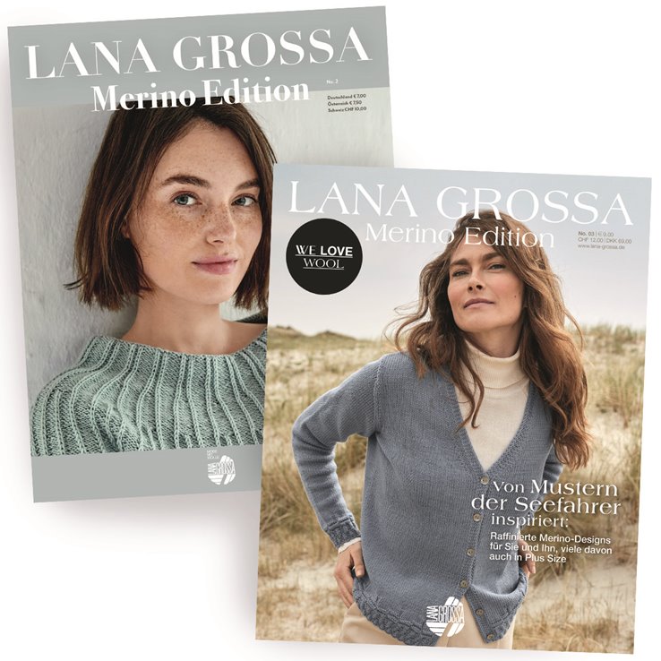 Merino Edition No. 2 & 3 - von Lana Grossa