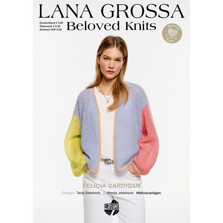 FELICIA CARDIGAN - Beloved Knits No. 3 von Lana Grossa