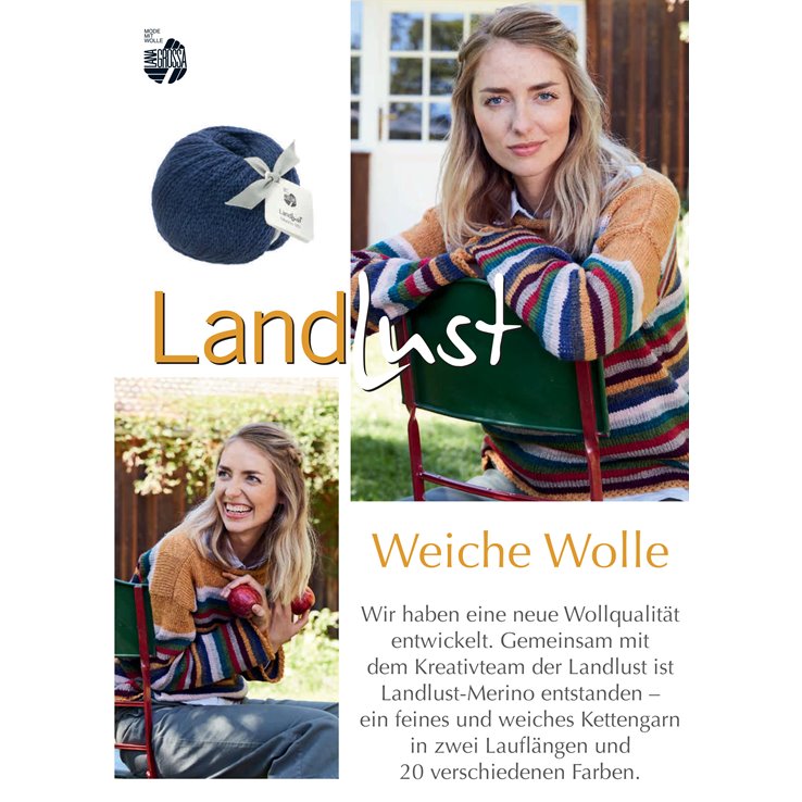 LANDLUST Flyer von Lana Grossa