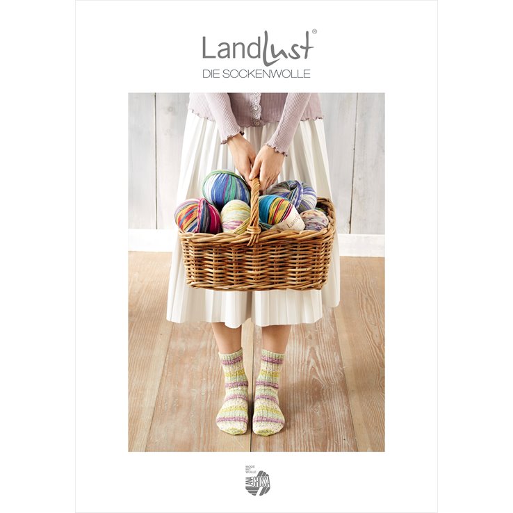 LANDLUST DIE SOCKENWOLLE - Sockengrundanleitung 2020 - von Lana Grossa