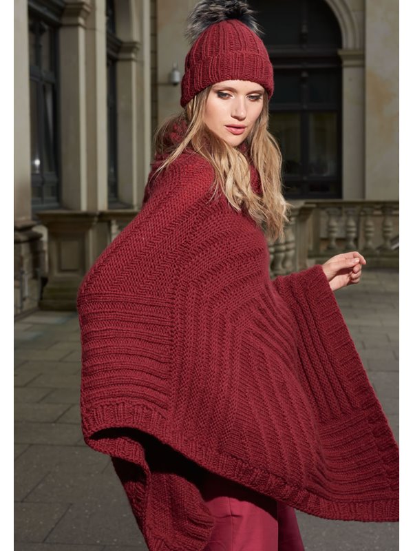 PATCHWORK-PONCHO Alta Moda Cashmere 16 von Lana Grossa