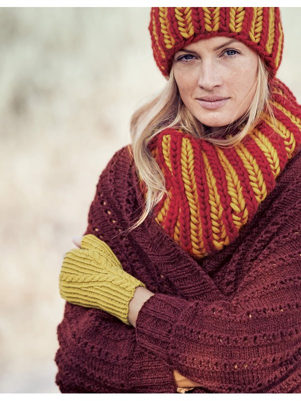 HANDSTULPEN COOL WOOL Melange (GOTS) von Lana Grossa