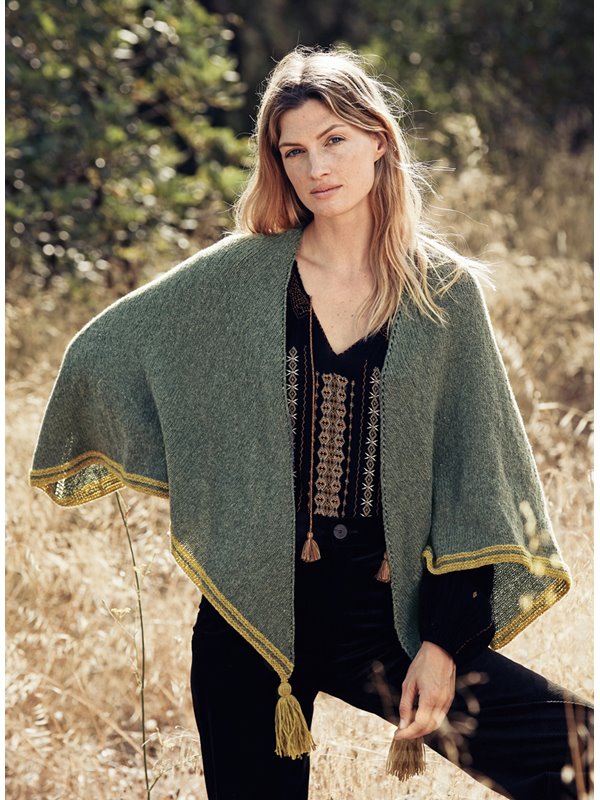 TUCH MIT 5 ECKEN Cashmere 16 fine von Lana Grossa