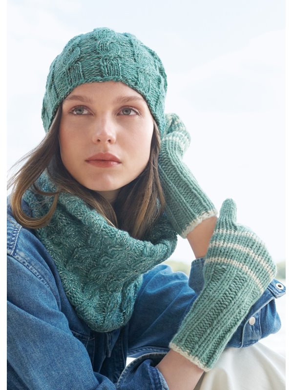 GERINGELTE HANDSCHUHE Alta Moda Cashmere 16 von Lana Grossa