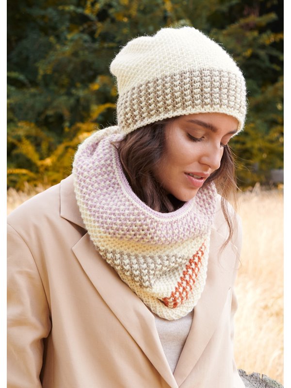 MÜTZE Landlust Alpaka Merino 100 von Lana Grossa