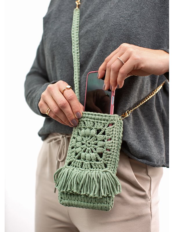 HANDYTASCHE The Tube Fine von Lana Grossa