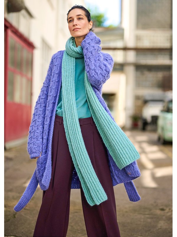 JACKE IM QUASTENMUSTER Brigitte No. 2 von Lana Grossa
