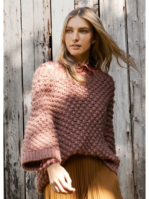 PULLOVER MIT NOPPENMUSTER Brigitte No. 2 von Lana Grossa