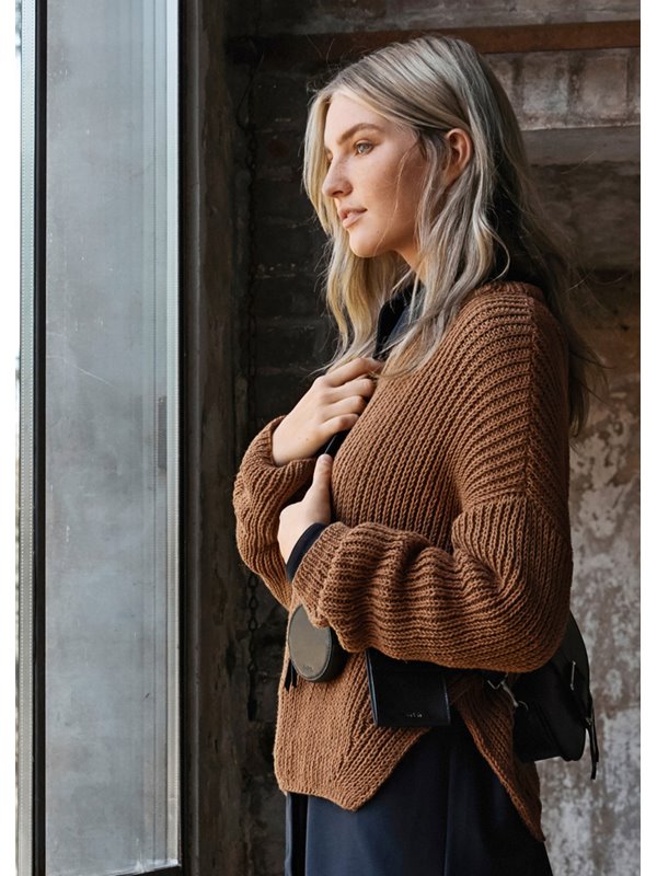 HALBPATENT-PULLOVER Brigitte No. 4 von Lana Grossa