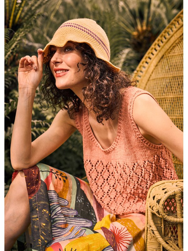 TOP MIT RAUTEN Brigitte No. 4 von Lana Grossa