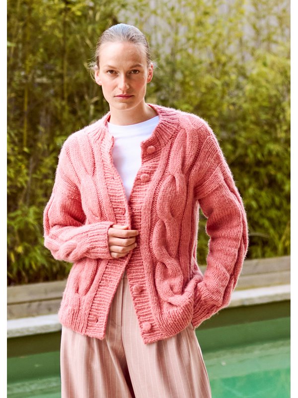 Lana Grossa ZOPFJACKE Brigitte No. 2