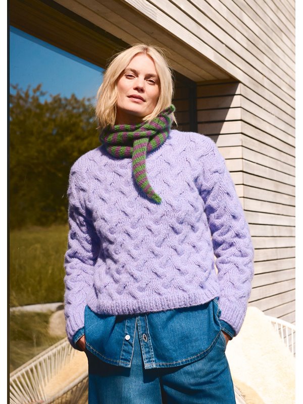 Lana Grossa ZOPFPULLOVER Ecopuno Chunky