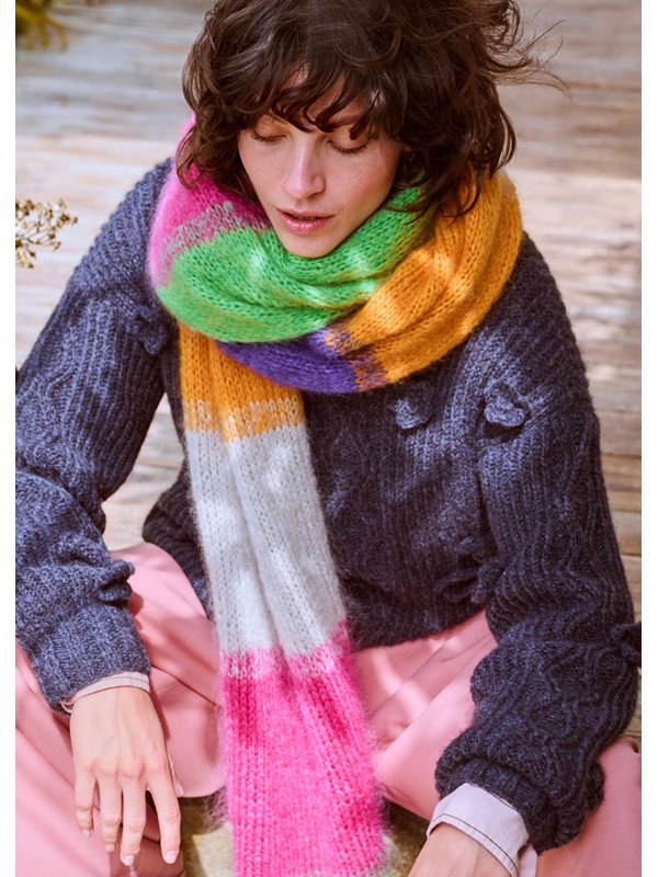 Lana Grossa BREITES TUCH Brigitte No. 3