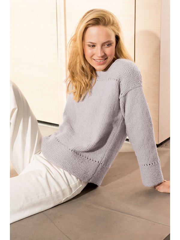 PULLI COOL WOOL Big Melange (GOTS) von Lana Grossa