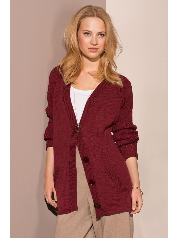 JACKE COOL WOOL Melange (GOTS) von Lana Grossa