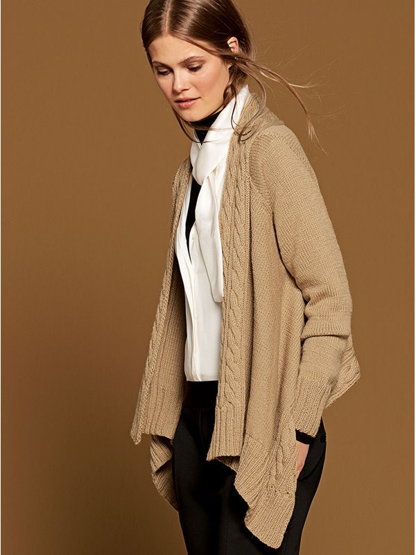 JACKE COOL WOOL Big Melange (GOTS) von Lana Grossa