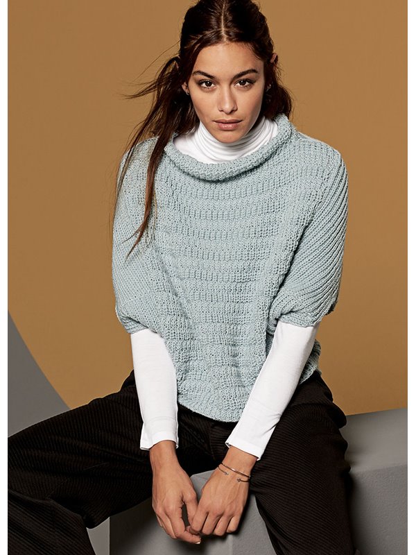 PULLUNDER COOL WOOL Big Melange (GOTS) von Lana Grossa