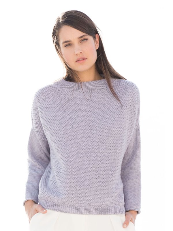 PULLOVER COOL WOOL Melange (GOTS) von Lana Grossa