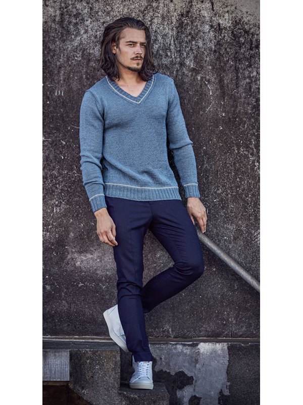 PULLOVER COOL WOOL Melange (GOTS) von Lana Grossa