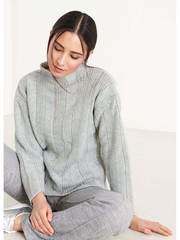 PULLOVER COOL WOOL Big Melange (GOTS) von Lana Grossa