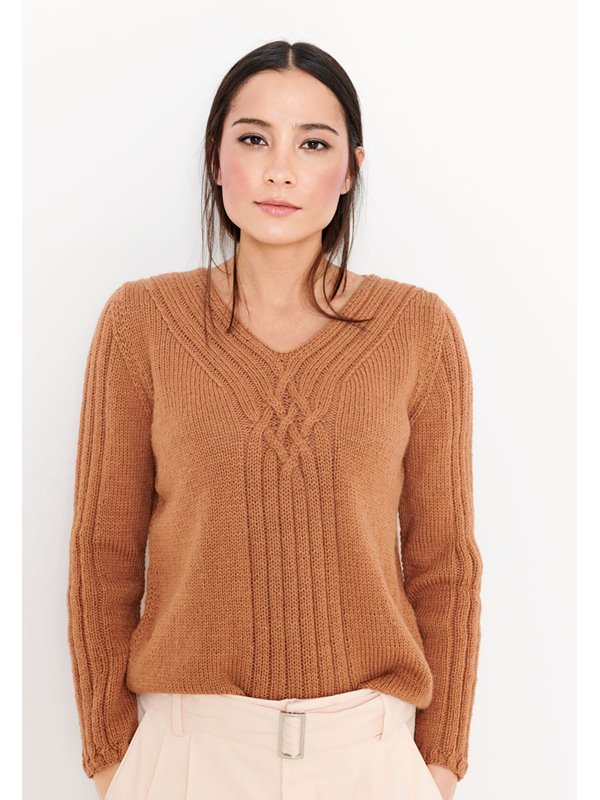 Lana Grossa PULLOVER Cool Wool Alpaca
