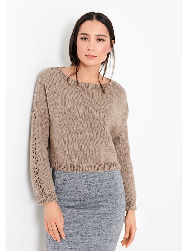 PULLOVER Bingo Melange von Lana Grossa