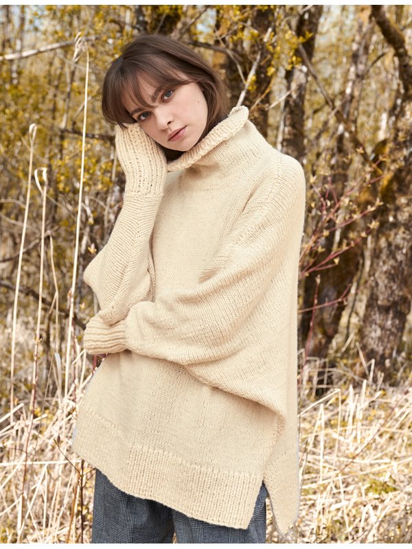 PONCHO-PULLI Alta Moda Alpaca von Lana Grossa