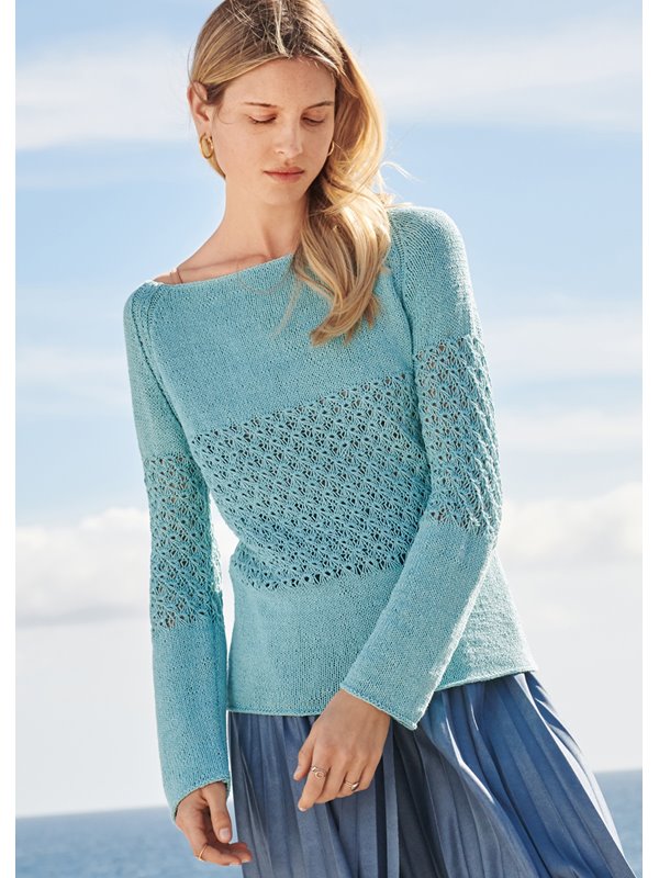 PULLOVER Landlust Sommerseide von Lana Grossa