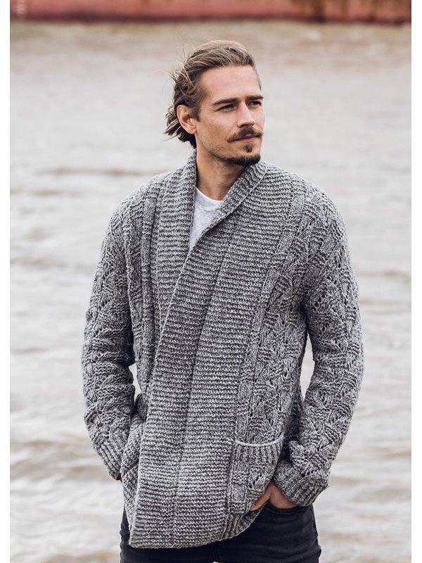 CARDIGAN Fusione von Lana Grossa