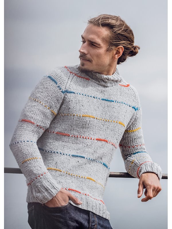 PULLOVER Benessere Tweed & Brigitte No. 2 von Lana Grossa