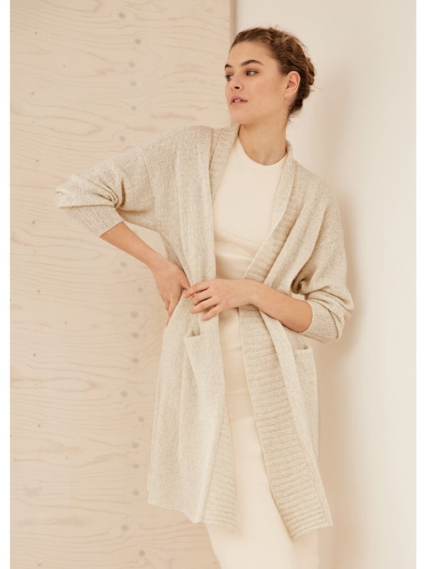 Lana Grossa LONGCARDIGAN Allora