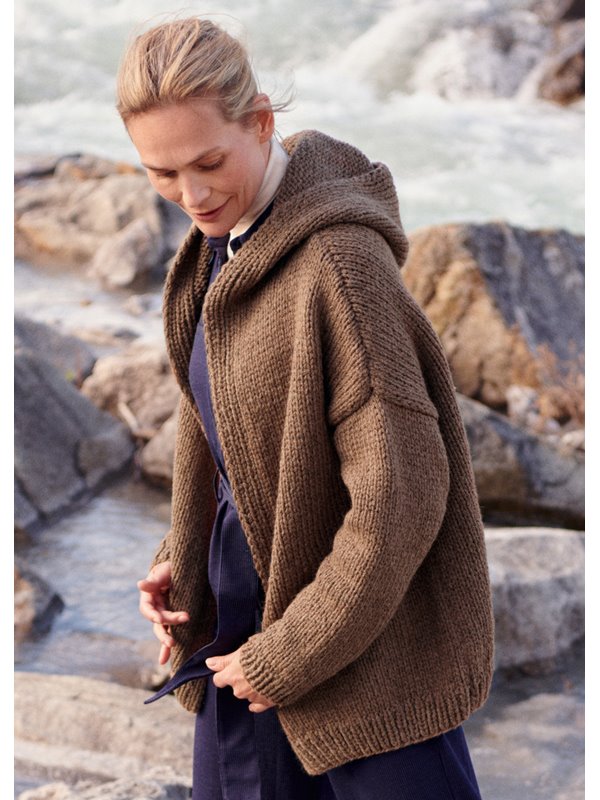 KAPUZENJACKE Alta Moda Alpaca von Lana Grossa