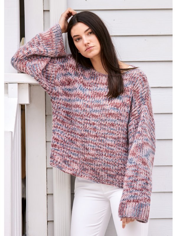 PULLOVER Setacotone hand-dyed & Silkhair von Lana Grossa