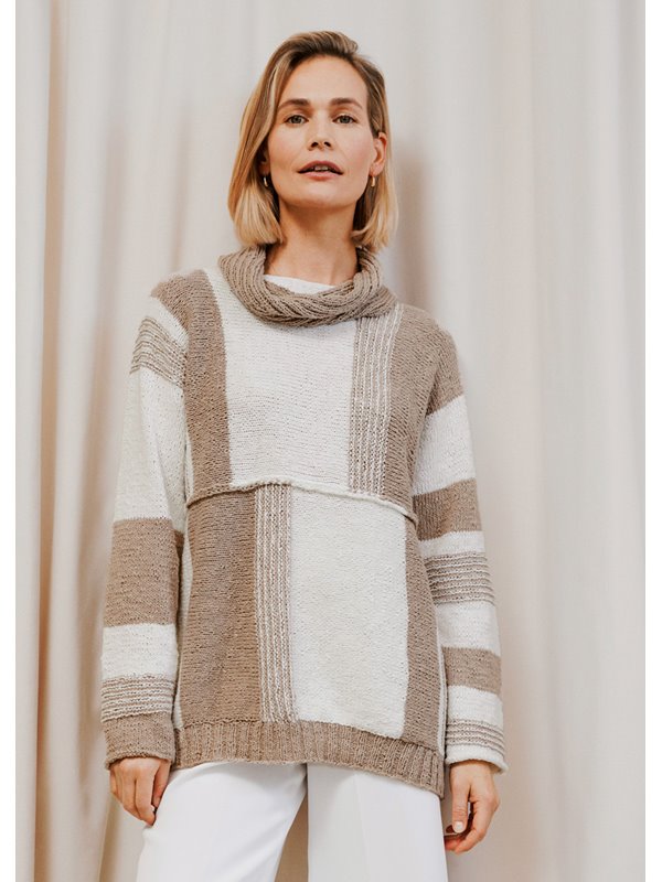 PULLOVER & LOOP Bacca von Lana Grossa
