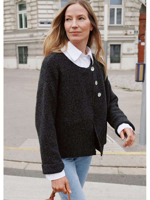 CARDIGAN Cashmere 16 Fine von Lana Grossa