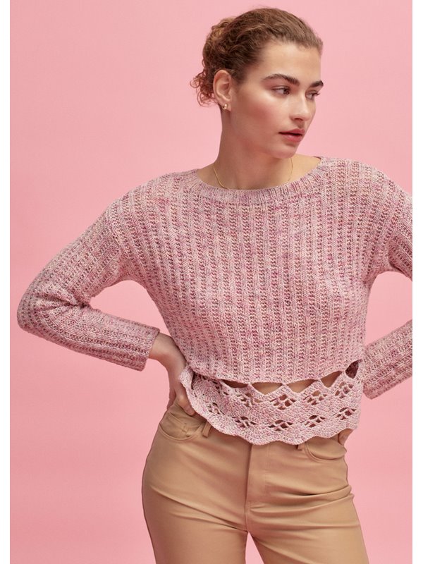 PULLOVER Landlust Sommerseide Mélange von Lana Grossa