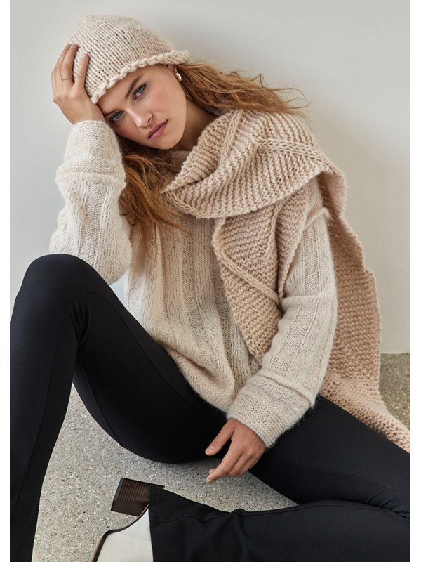 XXL-SCHAL Ecopuno Chunky von Lana Grossa