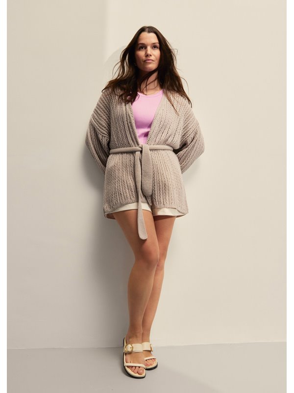 CARDIGAN Cotton Wool von Lana Grossa