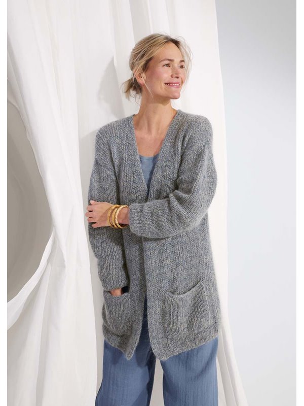 Lana Grossa JACKE Alta Moda Cotolana & Silkhair