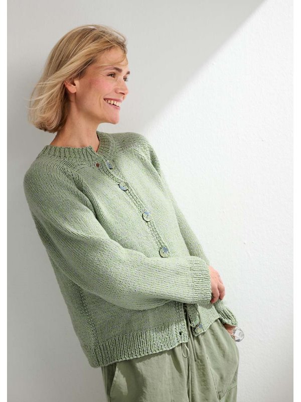 CARDIGAN Alta Moda Cotolana & Sottile von Lana Grossa