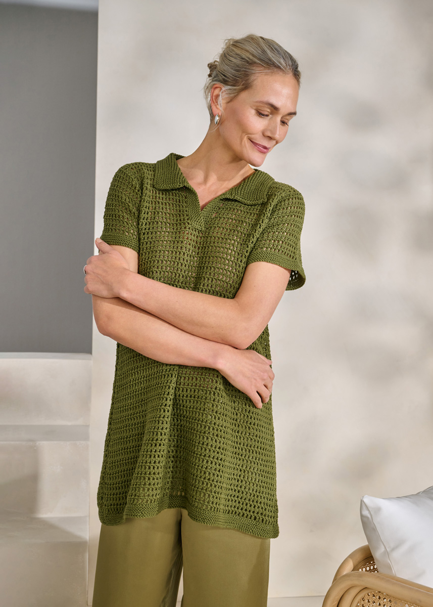 LONGSHIRT Landlust Baumwolle von Lana Grossa