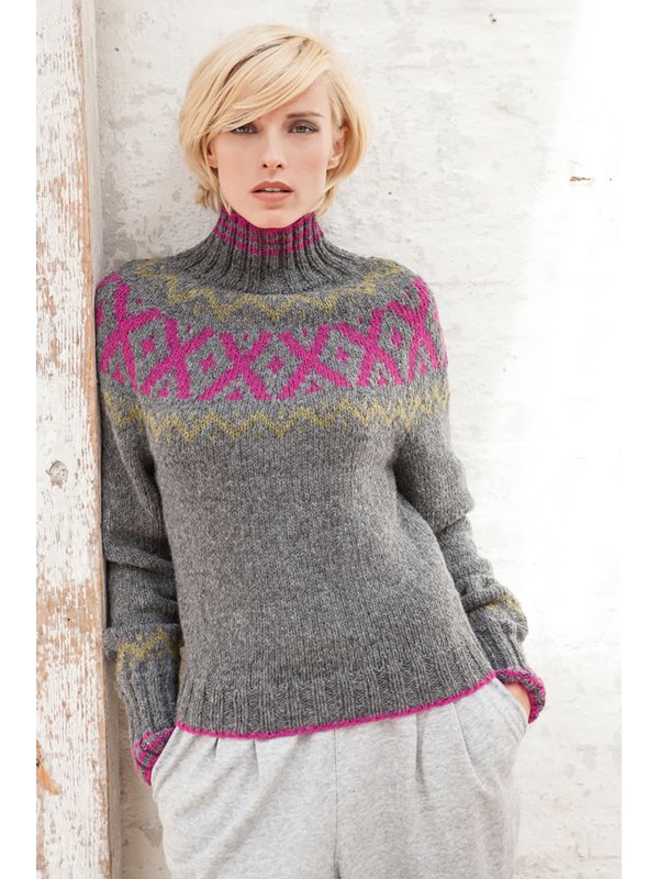 RUNDPASSENPULLI Alta Moda Alpaca von Lana Grossa