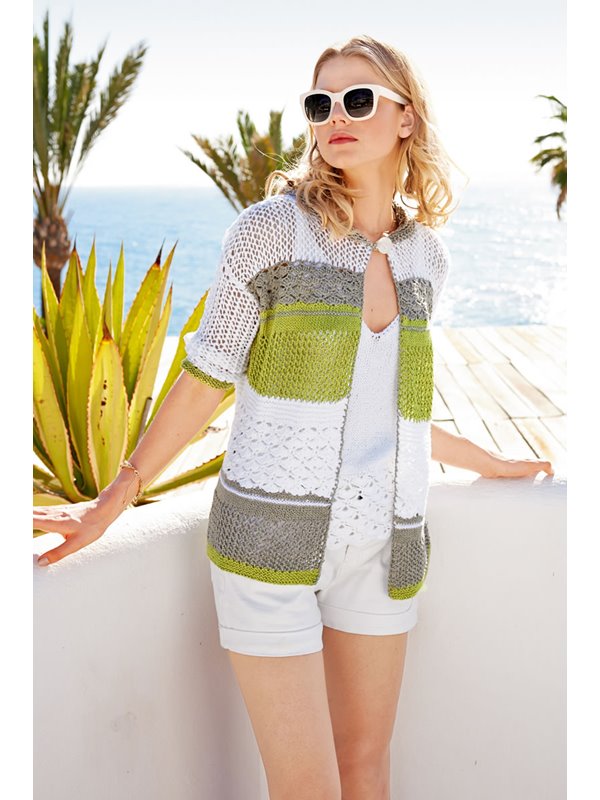 JACKE IM MUSTERMIX Linarte von Lana Grossa
