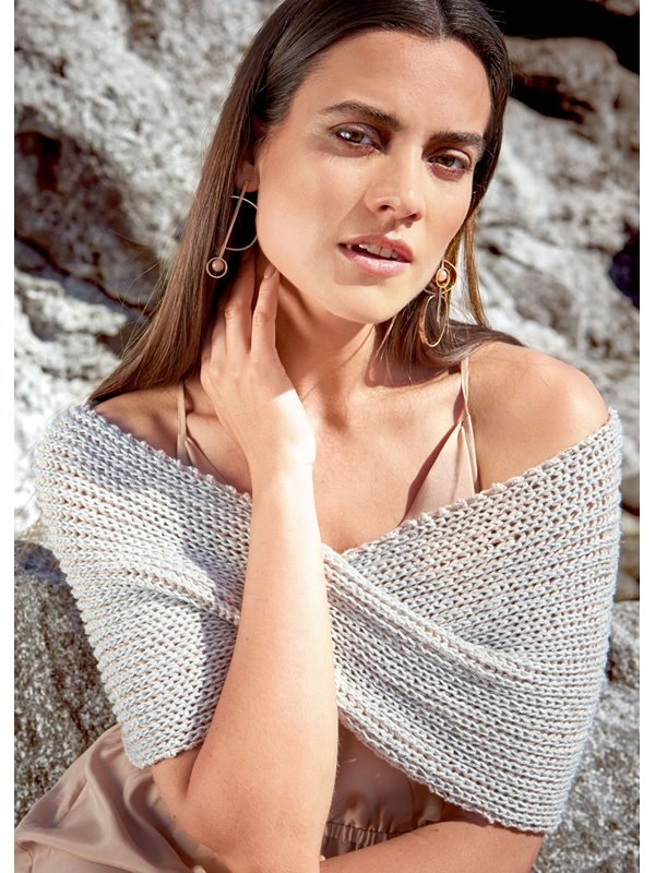 Lana Grossa LOOP IM ZWEIFARBIGEN PATENTMUSTER Linarte