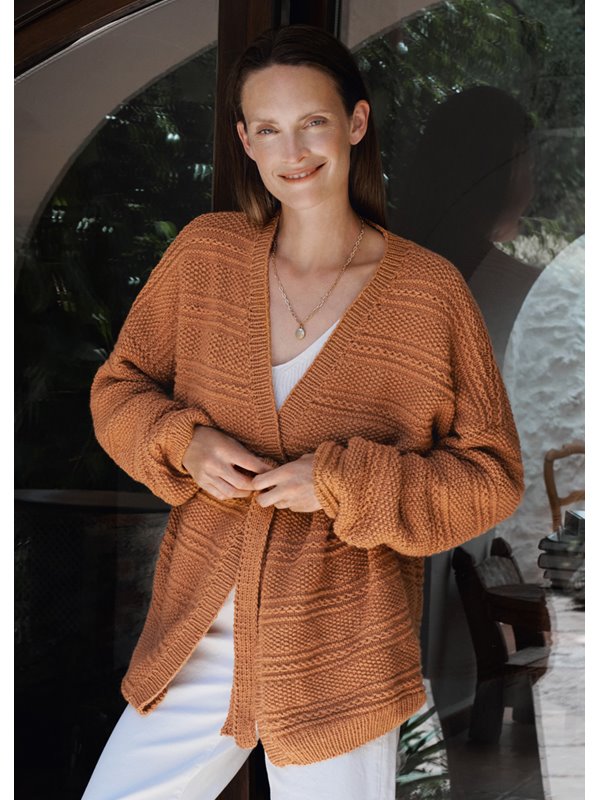 JACKE Landlust Alpaka Merino 100 von Lana Grossa