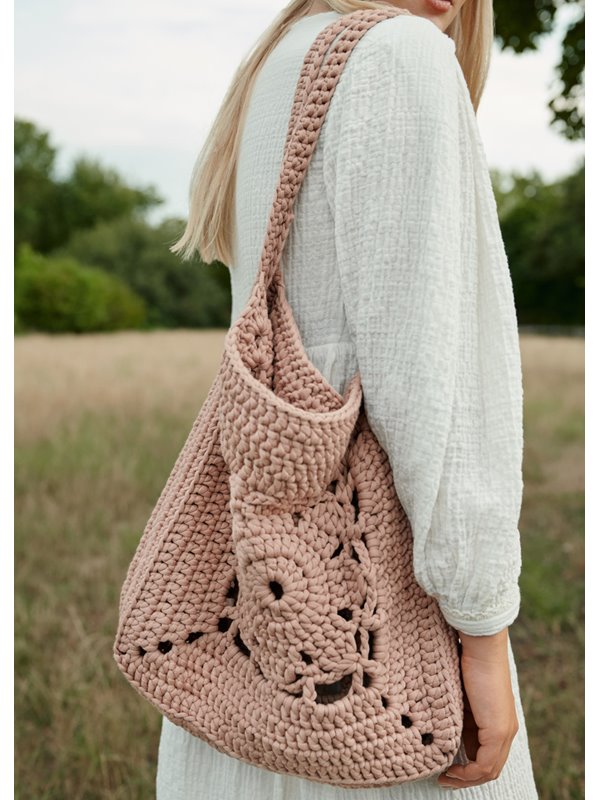 Lana Grossa HÄKELTASCHE The Tube