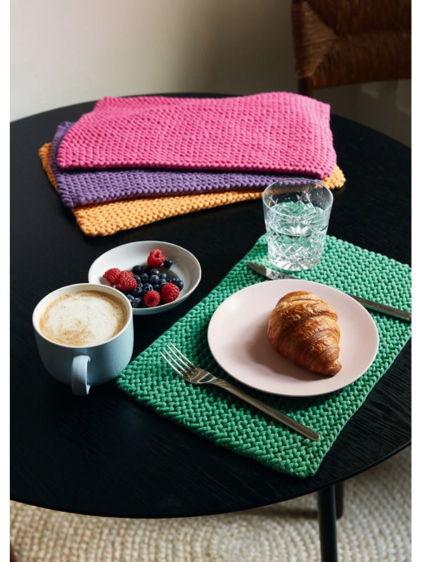 VIER TISCHSETS The Tube von Lana Grossa