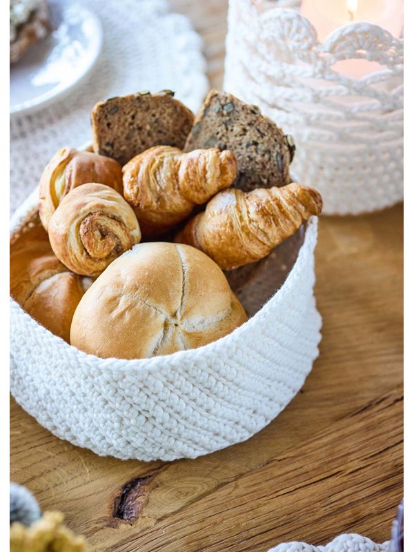 BROTKORB IN FESTEN MASCHEN The Tube Fine von Lana Grossa