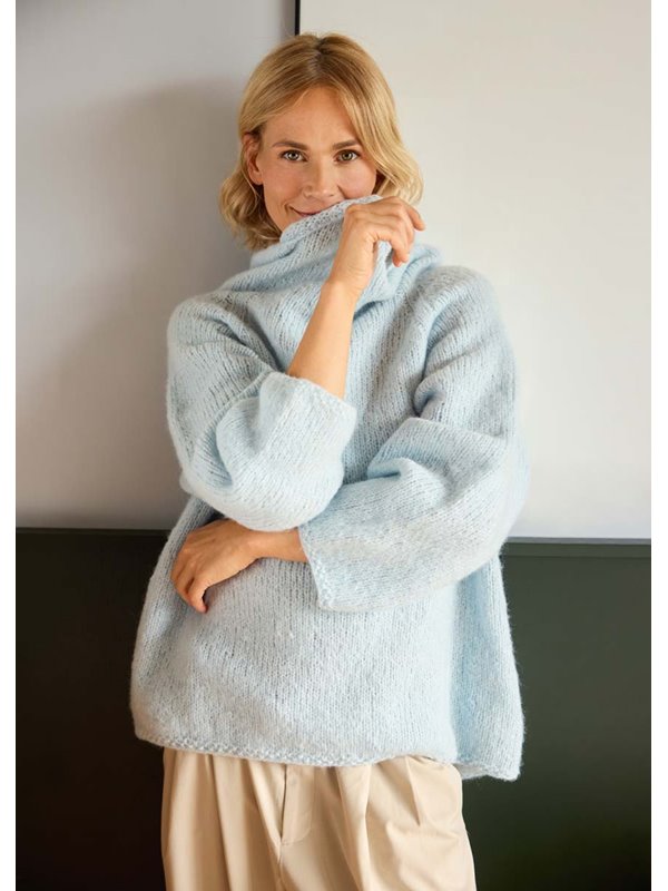 RAGLANPULLOVER GLATT RECHTS Alpaca Air II von Lana Grossa