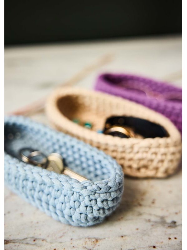 Lana Grossa OVALE SCHALE IN FESTEN MASCHEN The Tube